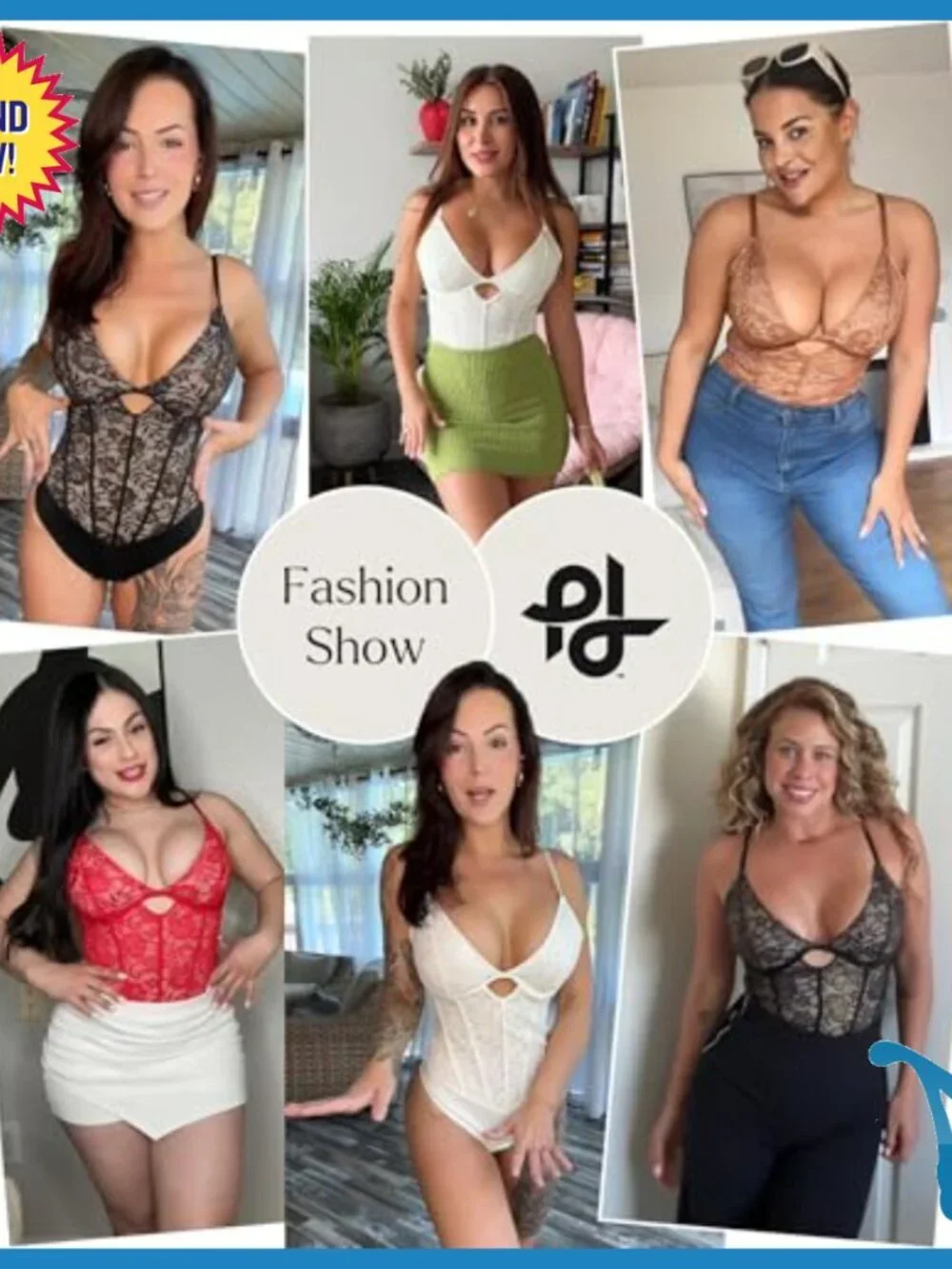 Lace Shapewear Bodysuit with Tummy Control Side Zipper V-Neck